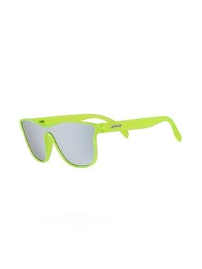 goodr Naeon Flux Capacitor Unisex Polarized Sunglasses Neon Green